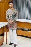 Sage Green Heritage Kurta Pajama