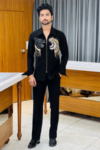 Black Panther & Leopard Signature Handwork Formal