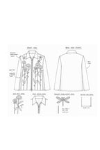 Floral Chain Embellished Bomber Jacket Set